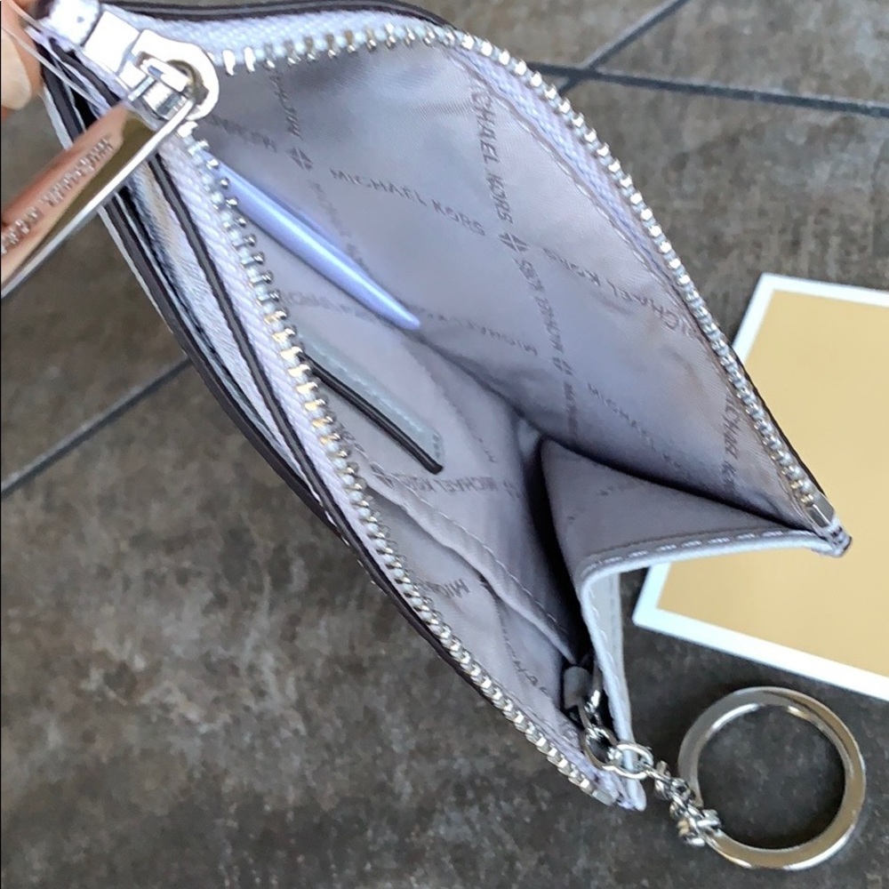 Jet Set Travel Sm TZ Coinpouch W ID Leather Alumin - Picture 9 of 16